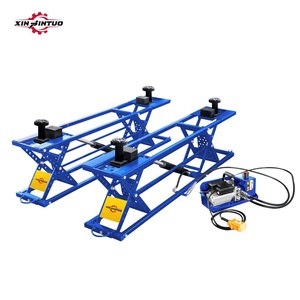 Palan inclinable Xinjintuo électrique hydraulique ciseaux lavage voiture Mobile Portable <span class=keywords><strong>Garage</strong></span> maison rampe rapide voiture ascenseurs - Product Image 2