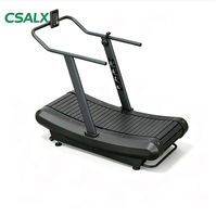Caminadora Curva de Alta Resistencia Sin Motor para Gimnasios Comerciales y Ejercicio Cardiovascular en Casa