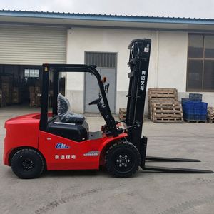 Chariot élévateur électrique compact Li-ion pour allées étroites Shouwo CPD35 3,5 tonnes, hauteur de levage 3000 mm, mât à 2-3 étages en acier épaissi - Product Image 3