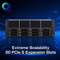 Serveur GPU compatible avec H3C UniServer R5300 G6 4U, rack 10 double largeur, 20 emplacements PCIe 5.0
