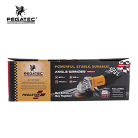 Meuleuse d'angle professionnelle 900W sans balais en alliage d'aluminium multi-usages 125mm avec disques de meulage et outils