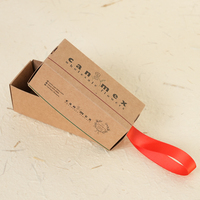 Caja de Embalaje Plegable de Papel Kraft Reciclable con Logotipo Personalizado Ecológico para Embalaje de Productos