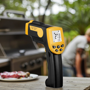 2025 SW جهاز قياس حرارة صناعي بالأشعة تحت الحمراء محمول باليد بدون تلامس مع شاشة LCD ودرجة حماية IP55 0.2 - Product Image 4