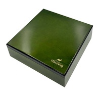 Piano en bois vert finition en bois, de luxe, boîte cadeau de date, chocolat