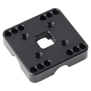 Universal Motorcycle Handlebar Extender <b>Bracket</b> CNC Aluminum Alloy <b>Black</b> Navigation Mounting <b>Bracket</b> - Product Image 4