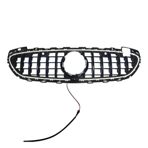 กระจังหน้า Mercedes-Benz C-Class W206 LED รุ่นปี 2022-2025 สไตล์ GT แบบมีไฟ  อะไหล่เปลี่ยนกระจังหน้า วัสดุ ABS - Product Image 3