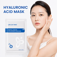 Masque à l'acide hyaluronique hydratant, hydratation longue durée, peau ferme et douce, éclaircissement du teint, apaisement et réparation des pores