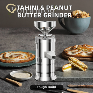 Helaxen cấp thực phẩm tahini dán & máy bơ đậu phộng với các loại hạt và thành phần đậu nành 1 năm bảo hành Nhà Máy Giá - Product Image 2