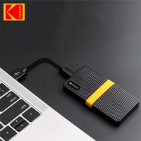 Disco Duro Externo Portátil KODAK SSD de 1 TB, X200 USB3.1 Tipo-C, Almacenamiento Móvil Mini SSD de 256 GB, 512 GB, 1 TB, 2 TB para PC, Portátiles y PS4
