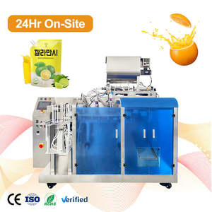 Automatic Spout Pouch Filler | Doypack <b>Machine</b> for Irregular Shape, Liquid, Sauce, Paste, Juice, Detergent, Packaging - Product Image 1