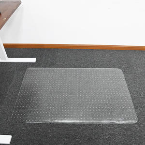 سجادة كرسي شفافة مقاومة للماء من البلاستيك PVC، واقي أرضية مضاد للانزلاق، سجادة مكتبية صديقة للبيئة شفافة - Product Image 2