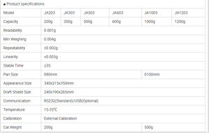 XINGYUN JA303N Digital Laboratory Analytische Waage 300g Kapazität mit 0,001g Präzisions kalibrierung erforderlich - Product Image 3