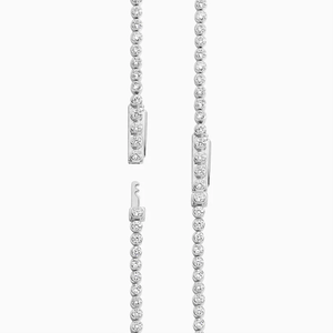 Pulsera de Plata de Ley 925 con Brillantes Diamantes de Moissanita para un Estilo Diario Elegante, Joyería de Moda para Mujer - Product Image 2