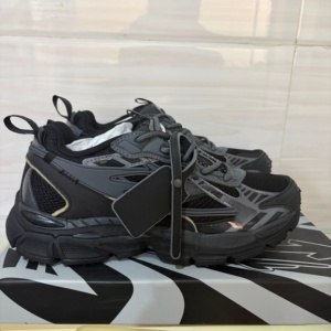 Tendance 2025 Espadrilles en cuir véritable blanc, chaussures de marche sportives avec logo en dentelle flèche, chaussures pour hommes, chaussures décontractées - Product Image 2