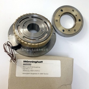 Embrague electromagnético Monninghoff 665550 546 21.1.5 con diámetro interior de 20 mm para maquinaria industrial - Product Image 1