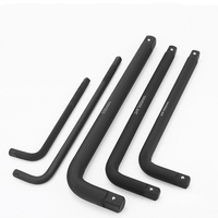 Clé pneumatique à poignée en L robuste de 1/2 "Clé Torx à barre d'extension incurvée de 1" 3/4"