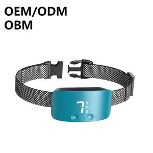 छोटे/मध्यम कुत्तों के लिए रिचार्जेबल वाटरप्रूफ आईपी 67 एंटी-छाल नियंत्रण कॉलर 7 समायोज्य संवेदनशीलता स्तर बीप कंपन - Product Image 1