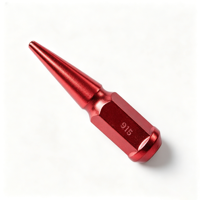 New Yuhui Racing Spiked Wheel Bolt Chrome Color Carbon Steel Coated Automotive Universal Fit M12*1.5/M14*1.5 WN301JRS