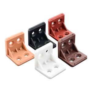 Código colgante de nailon plástico, pieza decorativa en ángulo recto, pieza de fijación de muebles descubierta - Product Image 3