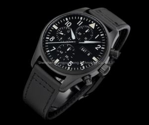 Nouveau modèle - Montre mécanique pour homme Schaffhausen 388108 avec cadran noir et verre saphir - Montres portugaises - Product Image 3