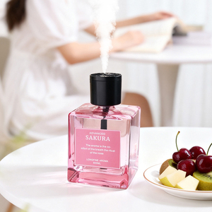 AIKUN 100ml Zarif Esansiyel Yağ Kare Cam Hava Temizleyici Ruh Hali Yatıştırıcı ve Yaratıcı İç Mekanlar Ateşsiz Aromaterapi Seti - Product Image 5