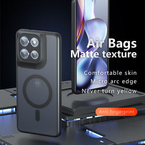 Étui magnétique fin transparent mat en PC antichoc avec recharge sans fil pour Motorola <span class=keywords><strong>Moto</strong></span> G86 <span class=keywords><strong>Power</strong></span> / <span class=keywords><strong>Moto</strong></span> G86 / Edge 70 Ultra - Product Image 2