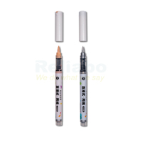Ensemble de marqueurs acryliques de couleur Zhejiang240, sécurité à tête souple liquide directe permanente non toxique, tissu étudiant en bois, verre plastique