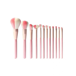 ชุดแปรงแต่งหน้า YRX สีชมพู 12 ชิ้น ขนแปรงผสมสองสี ชุดแปรงแต่งหน้าแบรนด์หรู อุปกรณ์เสริมความงามคุณภาพดี ราคาสมเหตุสมผล - Product Image 1