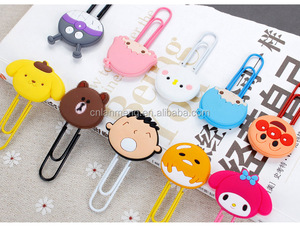 Ưa Thích Động Vật Bookmark DIY Giấy Clip Tùy Chỉnh Hình Dạng Nhựa Giấy Clip Trong Phim Hoạt Hình Thiết Kế - Product Image 4