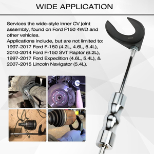CV ortak çatal çıkarma adaptörü aracı ön tekerlek sürücü aksı kasnak eki - Product Image 6