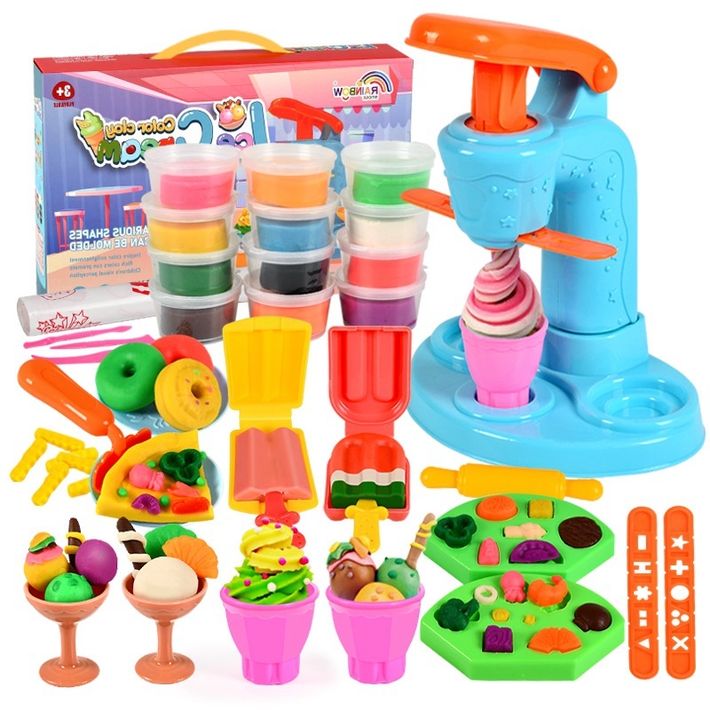 [Machine à glace en argile colorée-32 pièces]-750G