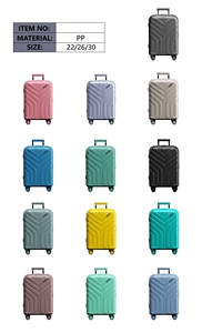 Juego de Maletas Rígidas de PP de 22, 26 y 30 Pulgadas, Ligeras, con Ruedas Giratorias y Candado TSA, para Viaje, Suministro del Fabricante - Product Image 3