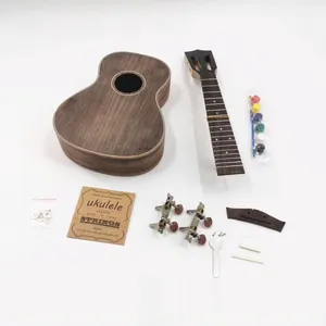 Özel toptan Ukulele Diy kitleri Set 21 23 24 26 inç Ukulele çocuklar gitar Ukulele kiti çocuklar Ukulele