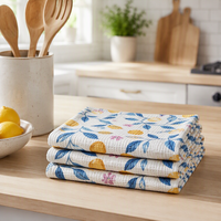 Chiffon en microfibre à motif ananas pour le nettoyage de la buse vapeur de la machine à expresso, résistant aux hautes températures, serviette de barista
