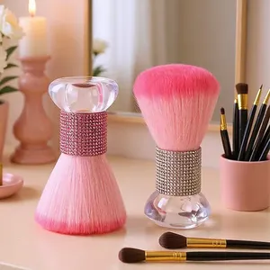 1Pcs Diamond Inlaid Mushroom Head Powder <b>Brush</b> Makeup Cleaning <b>Brush</b> Powder Blusher <b>Brush</b> <b>Nail</b> Powder <b>Brush</b> <b>Nail</b> <b>Brush</b> Tool - Product Image 6