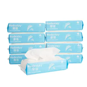 Dry And Wet Dual Use Custom 100% Soft Cotton Towel Dry Facial Disposable Face Towel Disposable Washcloth