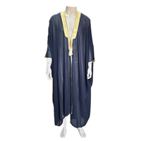 Robe islamique à manches courtes pour hommes, nouvelle collection 2025, vêtements de prière musulmans, style Dubaï, robe Jubbah, ensemble pour le Hajj et l'Omra, polyester