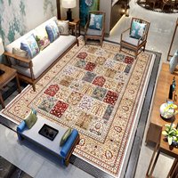 Tapis de luxe grand format le plus vendu 200x300CM, tapis de salon moderne à motif persan classique, fabriqué à la machine