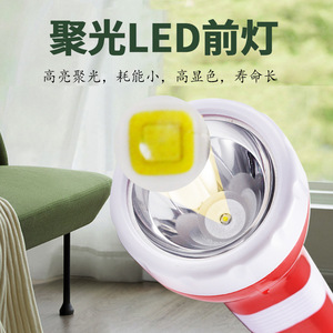 ไฟฉาย LED แบตเตอรี่แบบชาร์จไฟได้ แสงสีขาว ใช้กลางแจ้ง ดีไซน์กะทัดรัด ทนทาน - Product Image 2