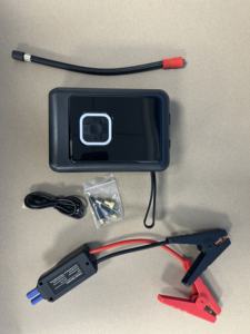 Bomba de ar portátil HF608S para carro <span class=keywords><strong>Mini</strong></span> compressor de ar elétrico 12v <span class=keywords><strong>Jump</strong></span> <span class=keywords><strong>Starter</strong></span> com inflador de ar - Product Image 6