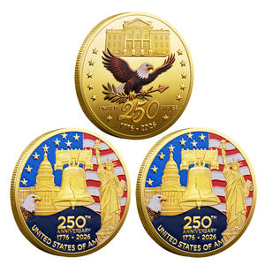 Горячая Распродажа Новая американская 250-летняя Юбилейная монета Статуя Свободы медаль Коллекционная монета - Product Image 6