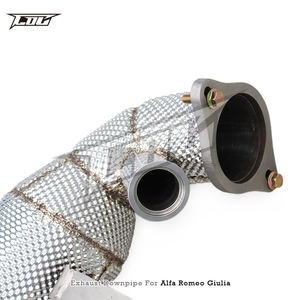 Tuyau de catalyseur d'échappement en acier inoxydable Boska pour <span class=keywords><strong>Alfa</strong></span> <span class=keywords><strong>Romeo</strong></span> Giulia/<span class=keywords><strong>Stelvio</strong></span> 2.0T 2017-2021 304 - Product Image 4