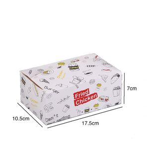 Burger Box Packaging Logotipo personalizado Hot Fast Food Packaging Takeaway <span class=keywords><strong>Mcdonalds</strong></span> Apple Pie Burrito Pillow Wrap Box - Product Image 3
