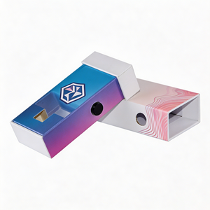 Cajas de embalaje de lujo con logotipo en relieve, diseño deslizante a prueba de niños y manipulaciones, para joyas, monedas, certificados. - Product Image 4