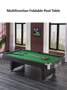 2024 Installation <span class=keywords><strong>de</strong></span> luxe gratuite 3 en 1 Tables <span class=keywords><strong>de</strong></span> billard pliables avec tables <span class=keywords><strong>de</strong></span> <span class=keywords><strong>tennis</strong></span> pour jeux <span class=keywords><strong>de</strong></span> tables - Product Image 6