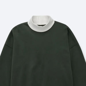 Top Básico de Moda para Mujer, Cuello Alto, Mezcla de Algodón, Calidad Premium, para Invierno, Logotipo Frontal ODM - Product Image 2