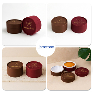 Custom Logo Luxury Recyclable Candy Cake <b>Dessert</b> Cardboard Tube Packaging Necklace Bracelet Paper Tube Cake <b>Box</b> Packaging - Product Image 6