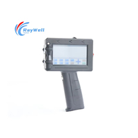 Imprimante à jet d'encre portable économique et peu coûteuse de 12,7 mm, alimentée par batterie, pour cartes, codes QR, codes-barres, données variables, date d'expiration