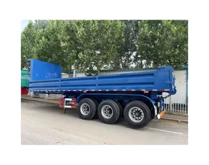 Anpassbarer Muldenkipper mit Heckklappen-Sattel auflieger Werks-Direkt vertriebs anhänger 32,3 Tonnen 9,5 Meter 3 Achsen 2023 New Chinese