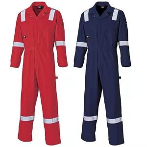 Vêtements de travail de sécurité antistatiques 100 % coton personnalisables, à manches longues, ignifuges, pour mines de charbon et pétrole, directement de l'usine - Product Image 5